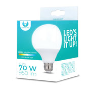 Forever Light spuldze LED E27 G95 10W 230V 4500K 950lm