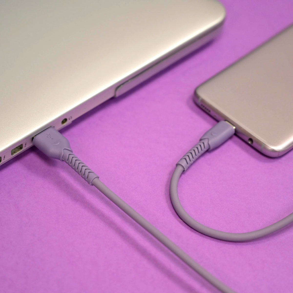 Maxlife kabelis MXUC-04 USB - USB-C 1,0 m 3A, violets