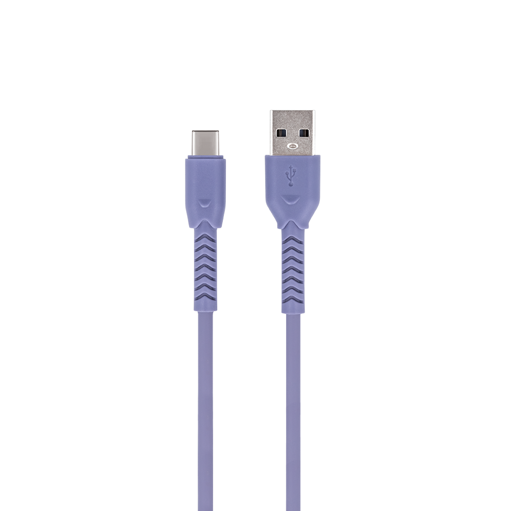 Maxlife kabelis MXUC-04 USB - USB-C 1,0 m 3A, violets