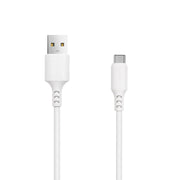 Setty kabelis USB - USB-C 1,0 m 3A, balts