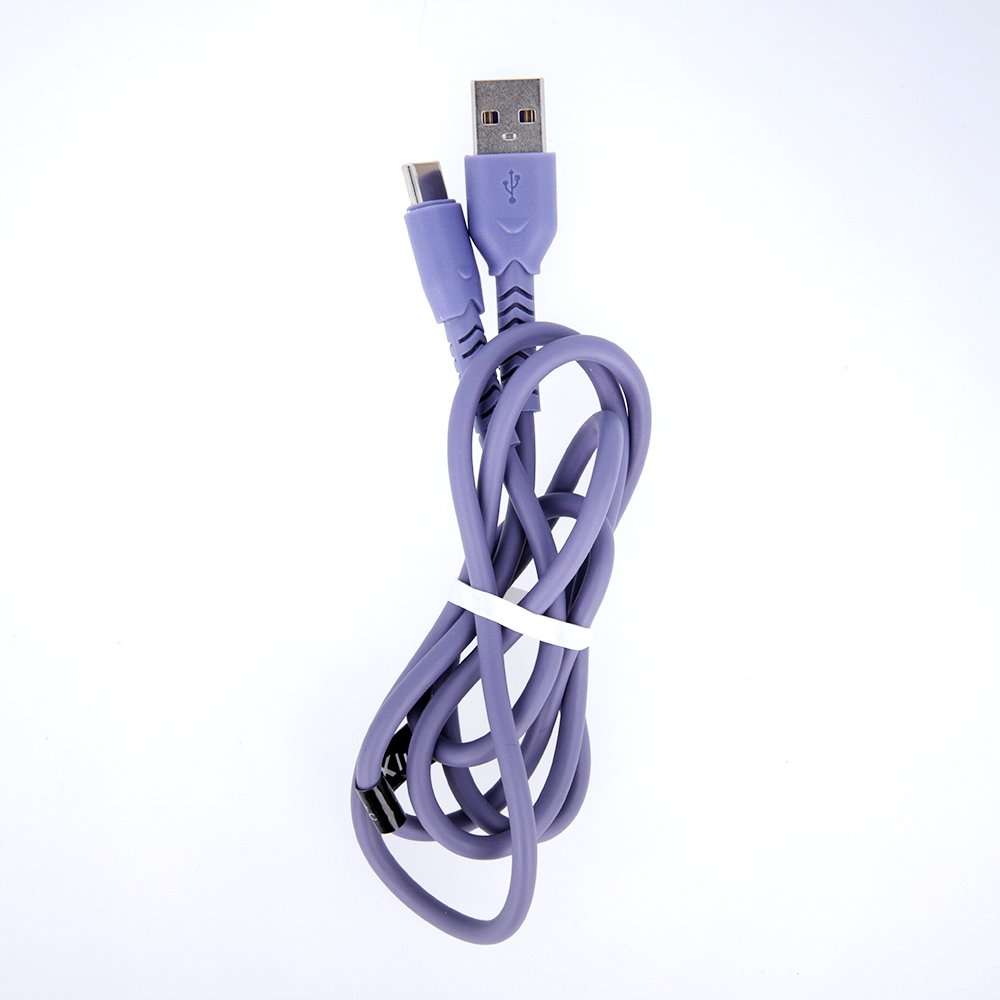 Maxlife kabelis MXUC-04 USB - USB-C 1,0 m 3A, violets