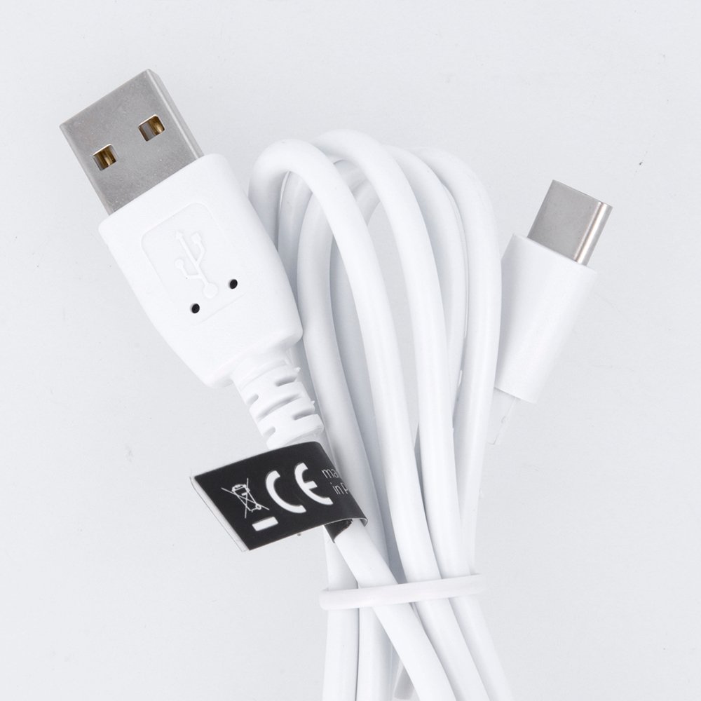 Maxlife kabelis USB - USB-C 1,0 m 3A, balts