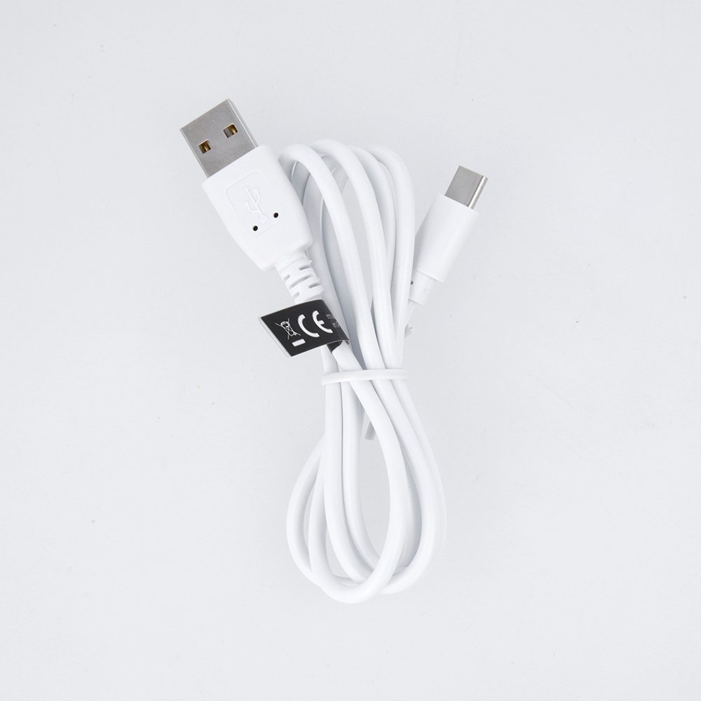 Maxlife kabelis USB - USB-C 1,0 m 3A, balts