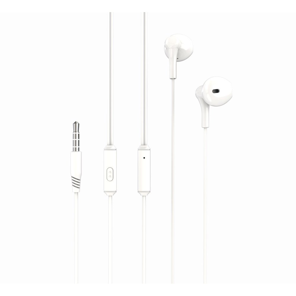 XO vadu austiņas EP39 jack 3,5mm, baltas