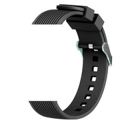 Devia Band Deluxe Sport Samsung Galaxy Watch 42 mm / Watch 3 41 mm / Watch 4 40 un 44 mm / Watch 5 40 un 44 mm / Watch 6 40 un 44 mm (20 mm) melna