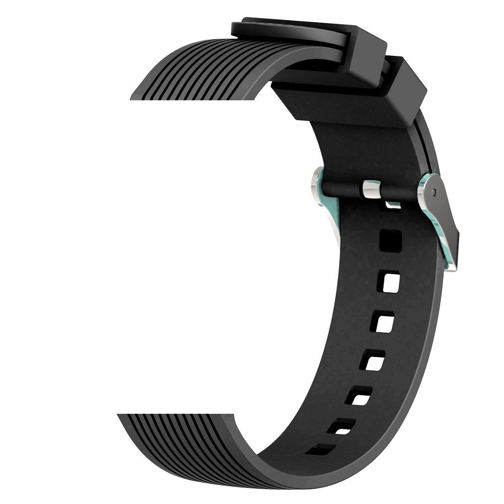 Devia Band Deluxe Sport Samsung Galaxy Watch 42 mm / Watch 3 41 mm / Watch 4 40 un 44 mm / Watch 5 40 un 44 mm / Watch 6 40 un 44 mm (20 mm) melna