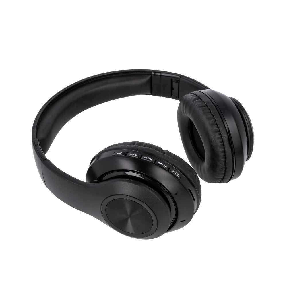 Setty Bluetooth austiņas ar radio, melnas