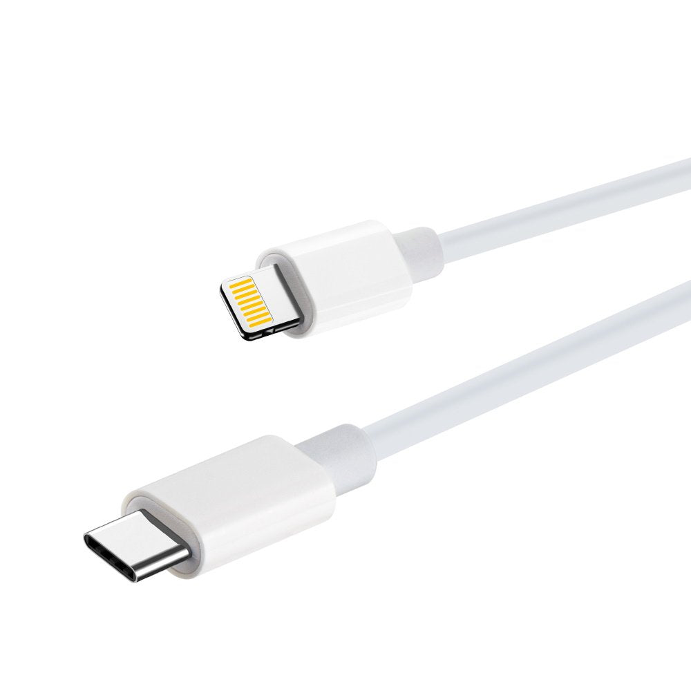 Maxlife kabelis MXUC-05 USB-C - Lightning 2,0 m 20W, balts