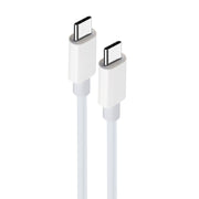 Maxlife kabelis MXUC-05 USB-C - USB-C 1,0 m 100W, balts