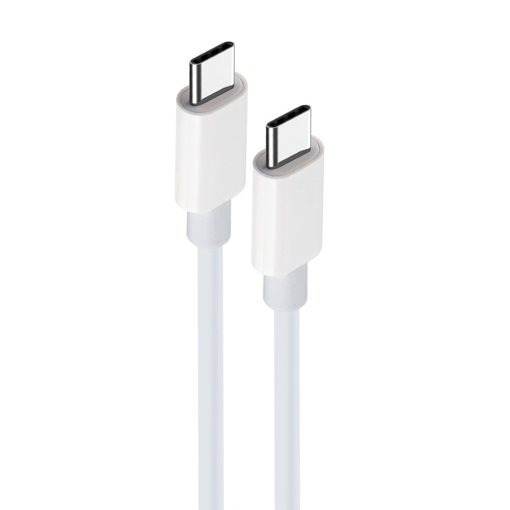 Maxlife kabelis MXUC-05 USB-C - USB-C 1,0 m 100W, balts