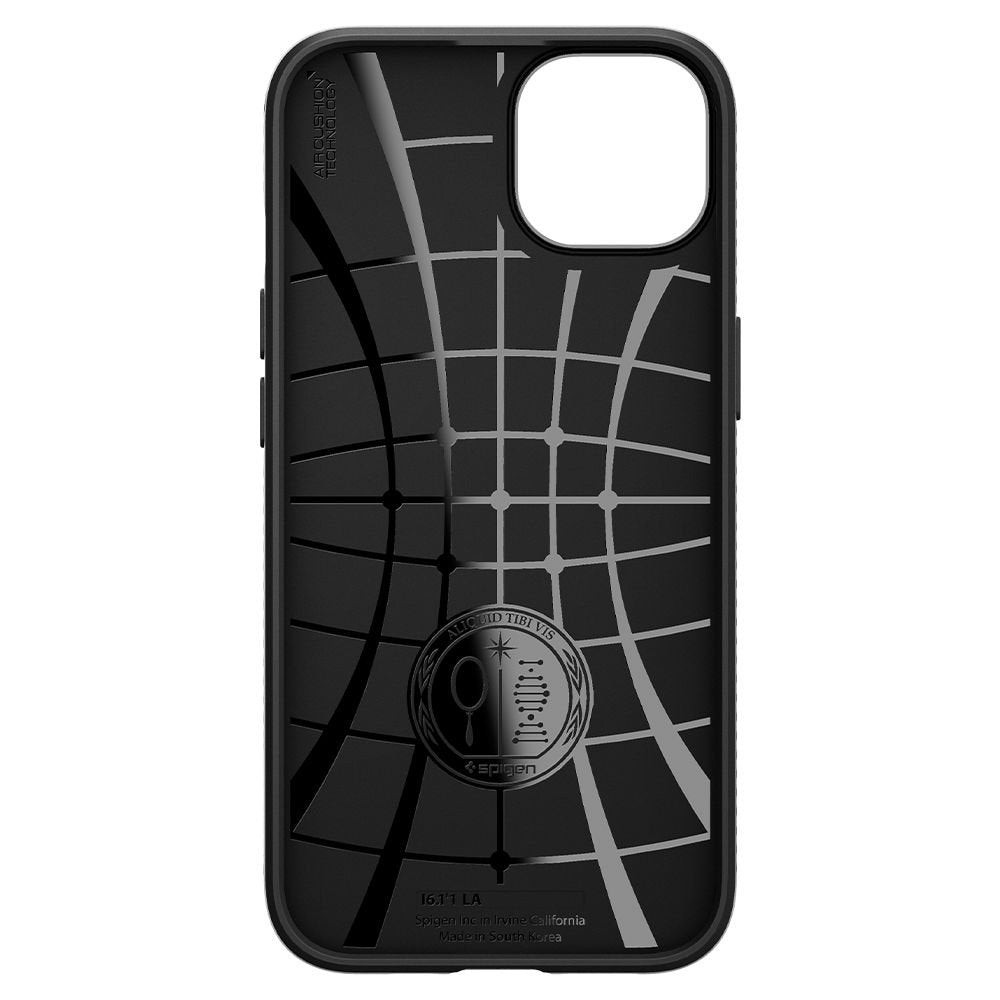 Spigen Liquid Air vāciņš iPhone 13 6,1", matēts melns