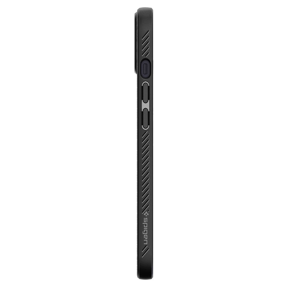 Spigen Liquid Air vāciņš iPhone 13 6,1", matēts melns