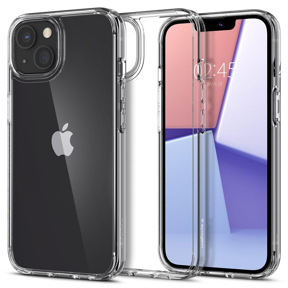 Spigen Ultra Hybrid vāciņš iPhone 13 6,1", caurspīdīgs