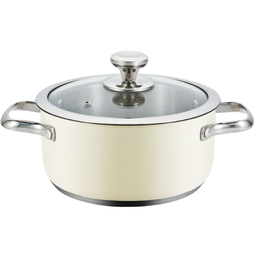 Haeger PA-24H.008A Pastel Pot Katls ar vāku 5L