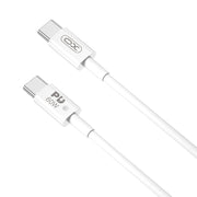 XO kabelis NB-Q190B PD USB-C - USB-C 2,0m 60W, balts