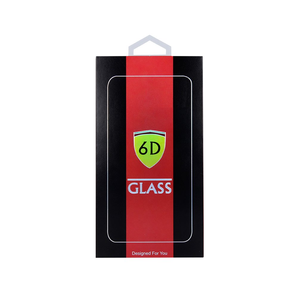 Rūdīts 6D stikls Samsung Galaxy S22 Plus / S23 Plus melns rāmis, saderīgs ar pirkstu nospiedumiem