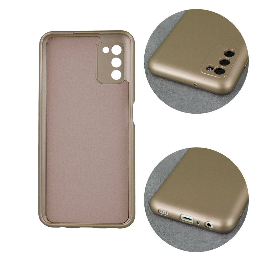 Metālisks vāciņš Samsung Galaxy A15 4G / A15 5G zelta