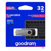 Goodram USB zibatmiņa 32GB USB 3.0 Twister, melns