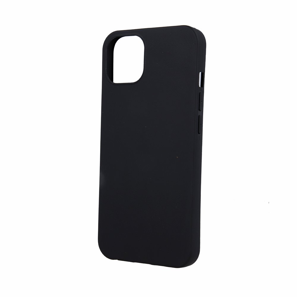 Matēts TPU vāciņš iPhone 13 6,1", melns