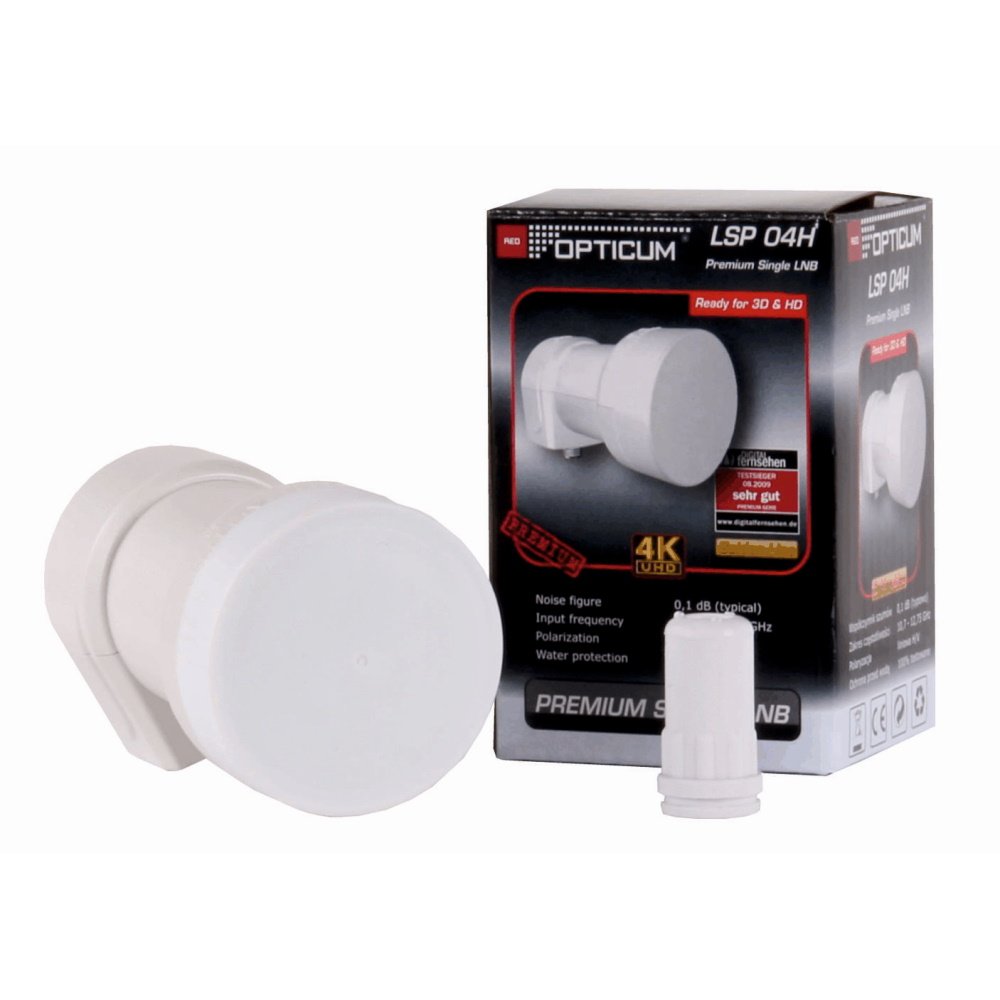 Opticum pārveidotājs SAT Single LSP-04H [0064]