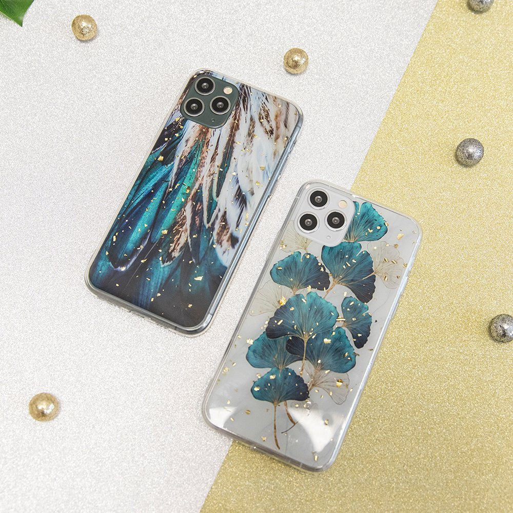Zelta Glam vāciņš Samsung Galaxy A25 5G (globāls) spalvām