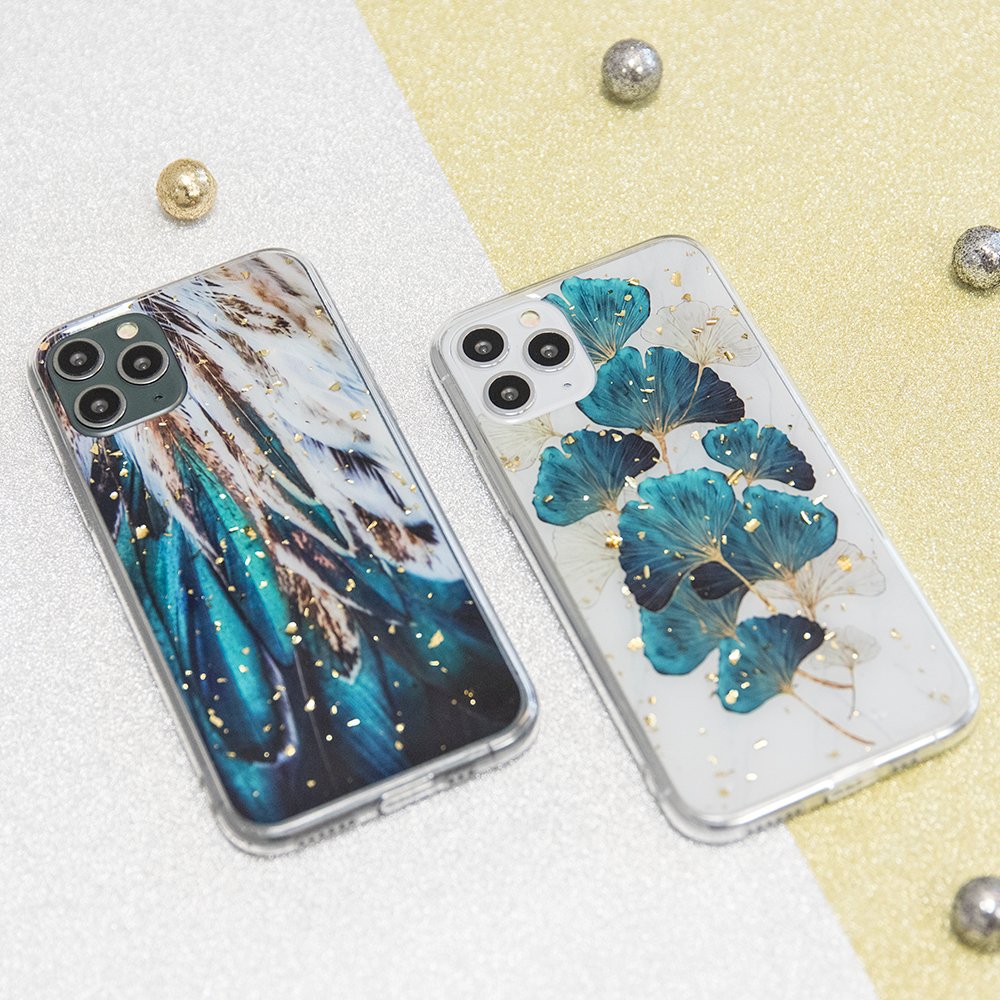 Zelta Glam vāciņš Samsung Galaxy A25 5G (globāls) spalvām