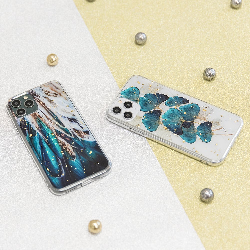Zelta Glam vāciņš Samsung Galaxy A25 5G (globāls) spalvām