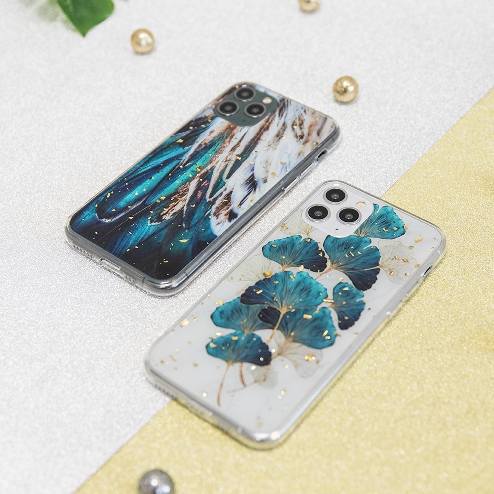 Zelta Glam vāciņš Samsung Galaxy A25 5G (globāls) spalvām