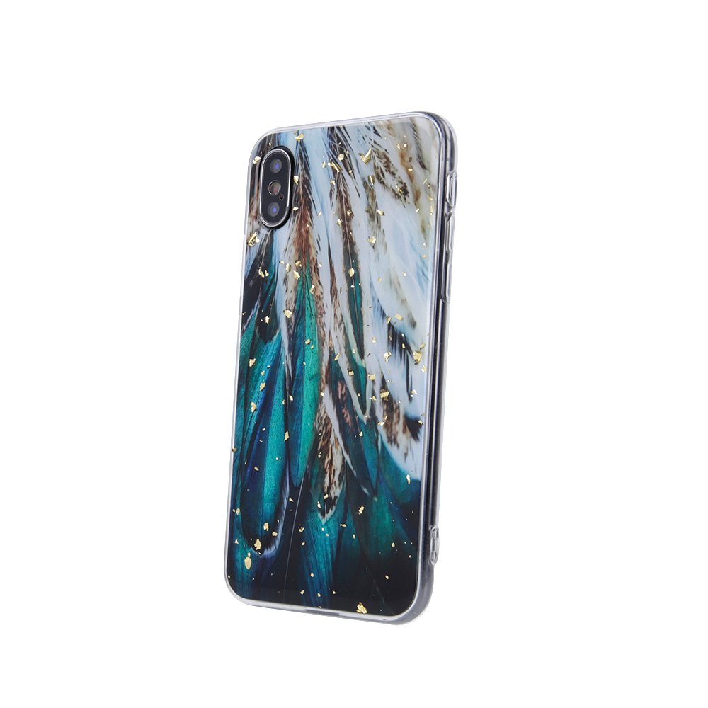 Zeltaini spīdīgs vāciņš Samsung Galaxy A15 4G / A15 5G spalvām