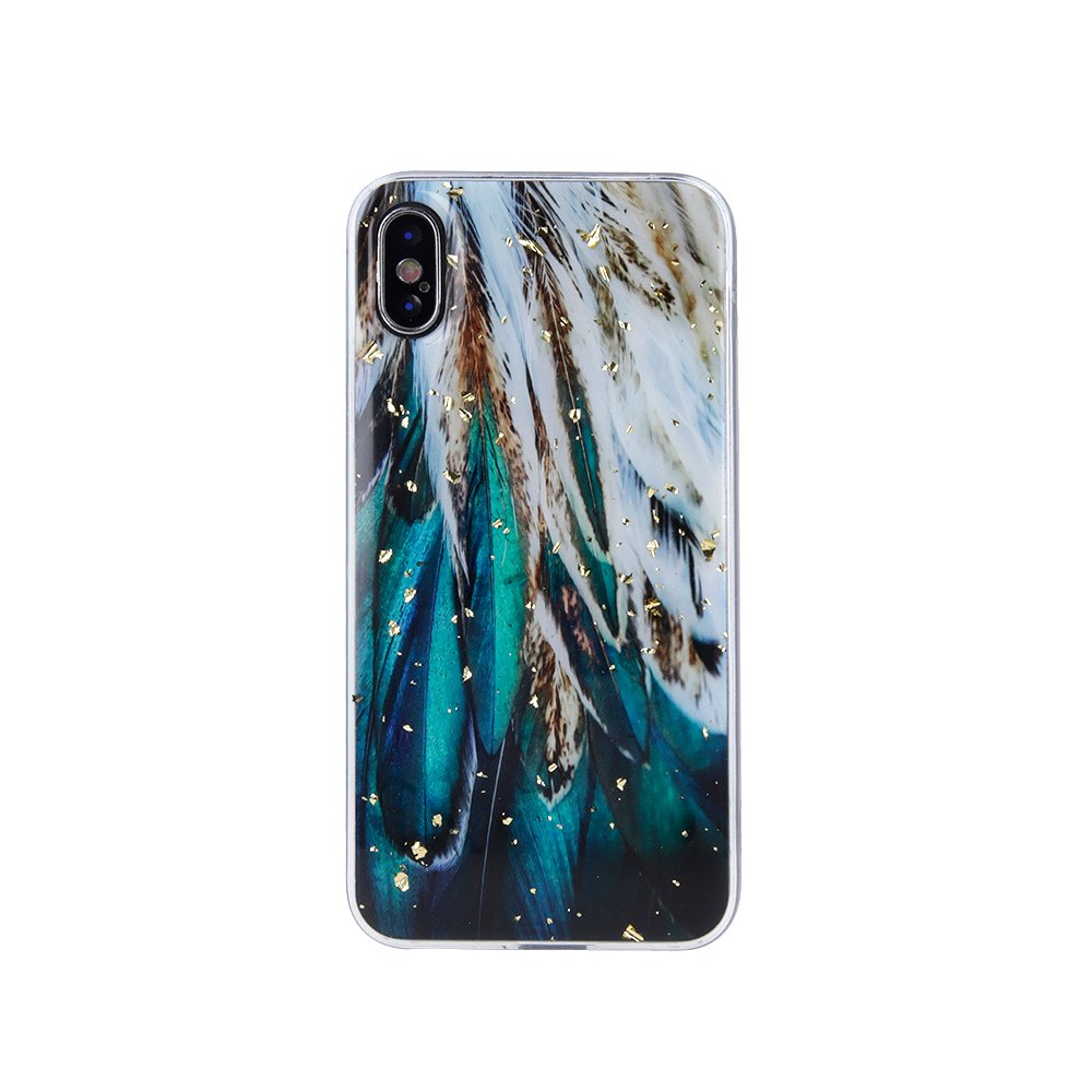 Zelta Glam vāciņš Samsung Galaxy A25 5G (globāls) spalvām