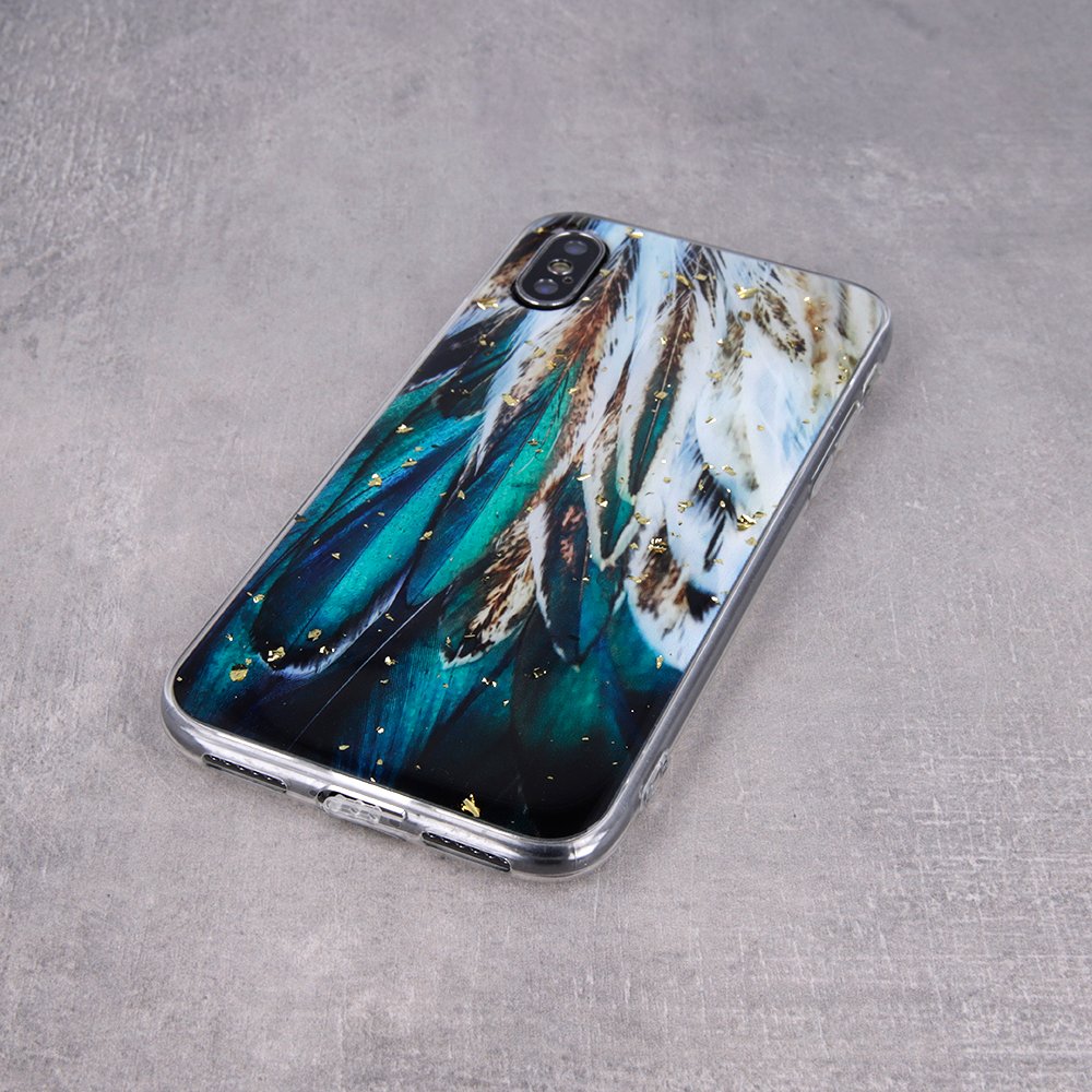 Zelta Glam vāciņš Samsung Galaxy A25 5G (globāls) spalvām