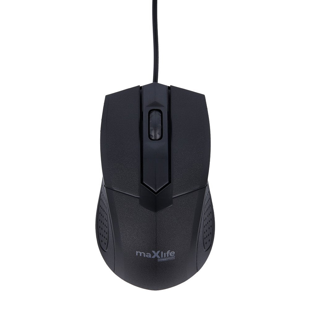 Maxlife datorpele Home Office MXHM-01 optical 1000 DPI 1,2 m, melna