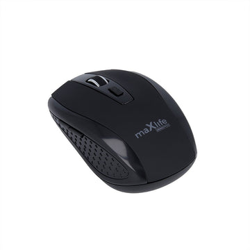 Maxlife bezvadu datorpele Home Office MXHM-02 optical 800/1000/1600 DPI, melna