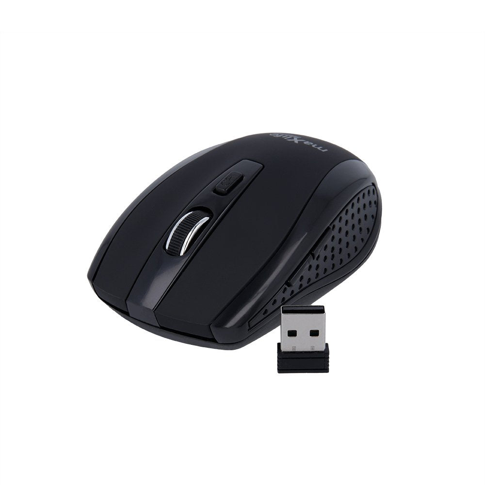 Maxlife bezvadu datorpele Home Office MXHM-02 optical 800/1000/1600 DPI, melna
