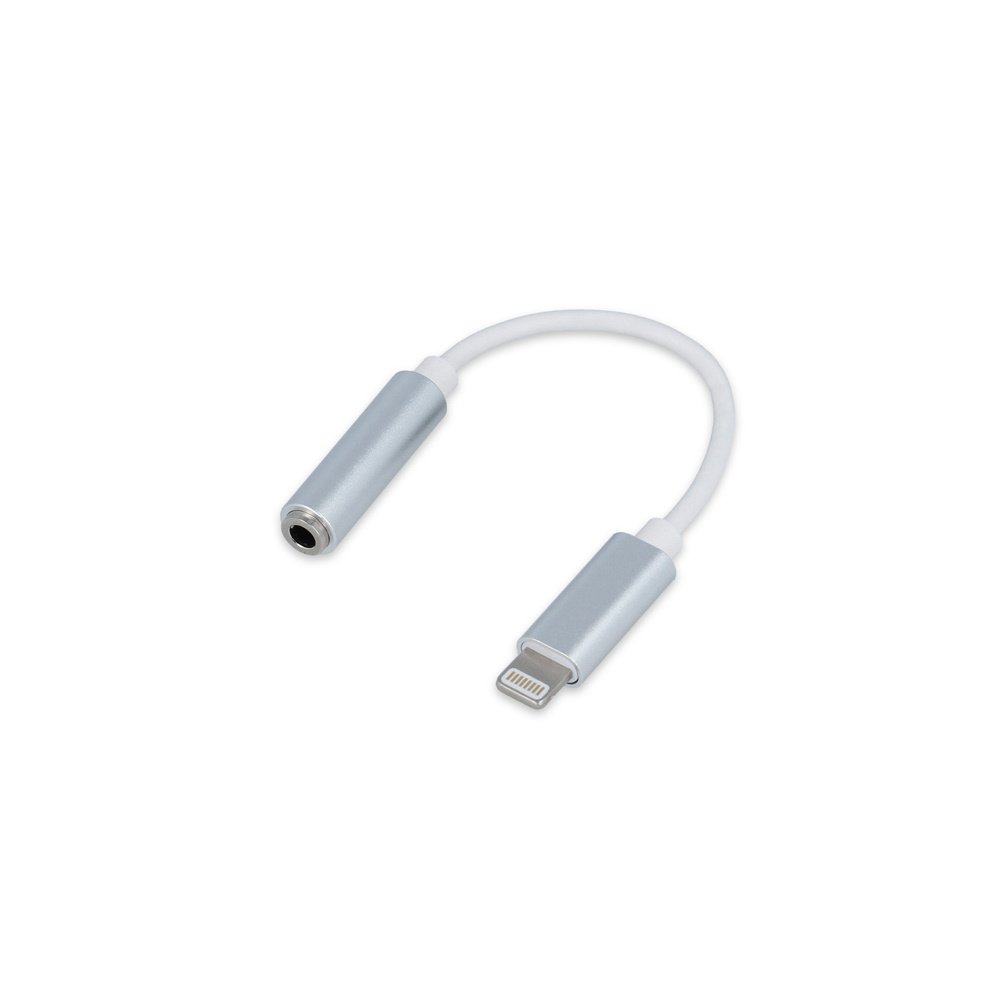 Setty adapteris Lightning - audio jack 3,5mm, balts