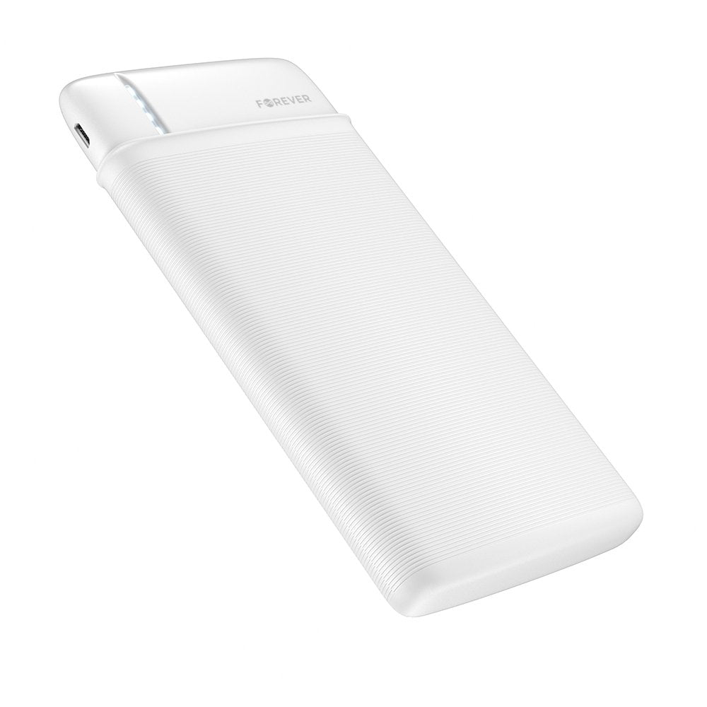 Forever ārējā baterija TB-100M 10000 mAh, balta