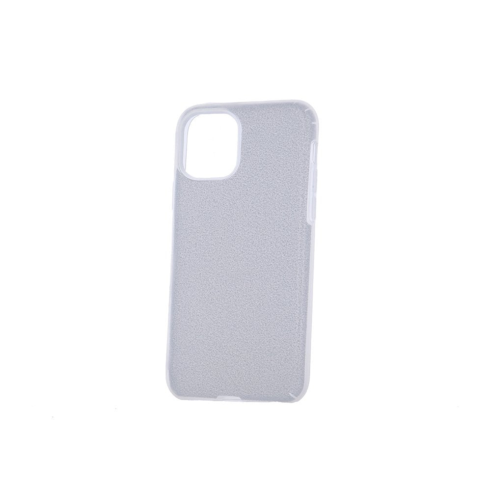 Mirdzošs 3/1 vāciņš iPhone 11 Pro, sudraba