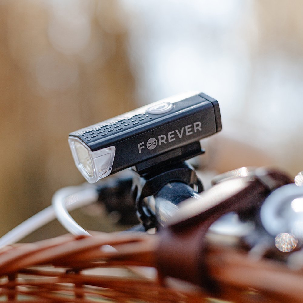 Forever Outdoor velosipēda gaismu komplekts Basic BLG-100