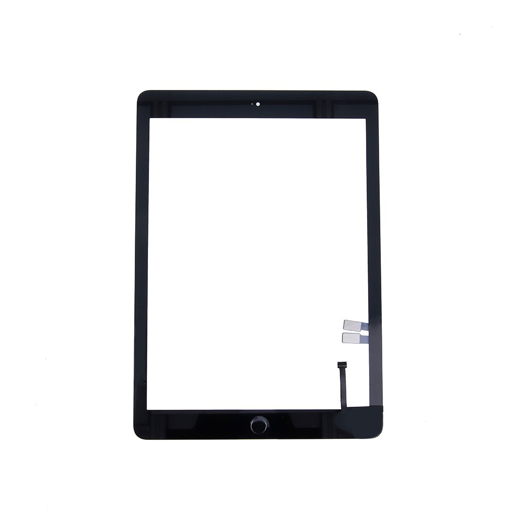 Skārienpanelis iPad 6 9.7" 2018 pilna priekšējā paneļa komplekts, melns