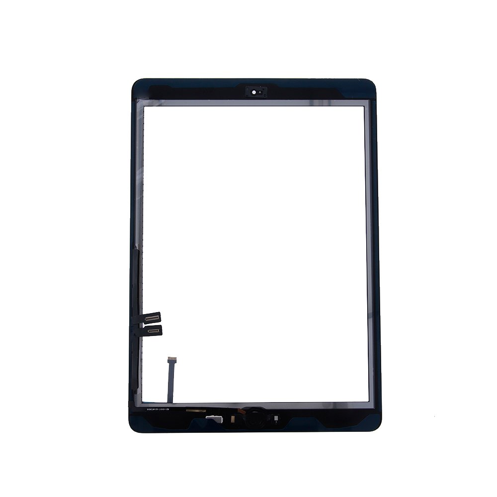 Skārienpanelis iPad 6 9.7" 2018 pilna priekšējā paneļa komplekts, melns