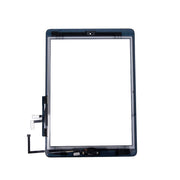 Skārienpanelis iPad 5 9.7" 2017 pilna priekšējā paneļa komplekts, melns