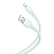 XO kabelis NB212 USB - Lightning 1,0 m 2,1A, zaļš