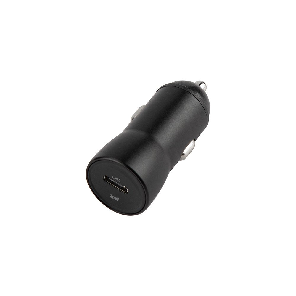 Maxlife auto lādētājs MXCC-04 PD QC 1x USB-C 20W, melns