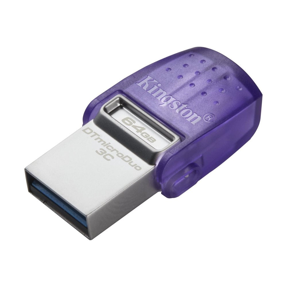 Kingston 64GB USB 3.0 / USB 3.1 DT microDuo 3C + USB-C zibatmiņa