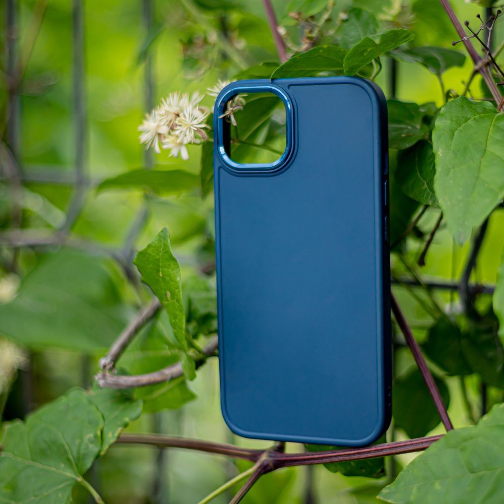 Satin vāciņš Samsung Galaxy S23 Plus, tumši zils