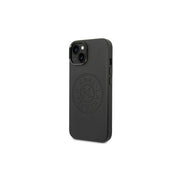 Karl Lagerfeld ādas vāciņš iPhone 14 Plus 6,7", melns (KLHCP14MFWHK)