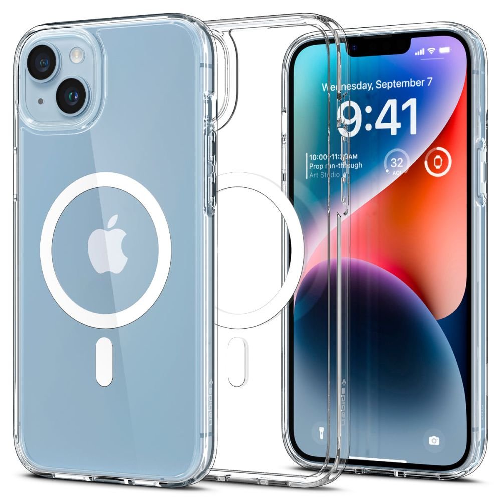 Spigen Ultra Hybrid MagSafe vāciņš iPhone 14 6,1", balts