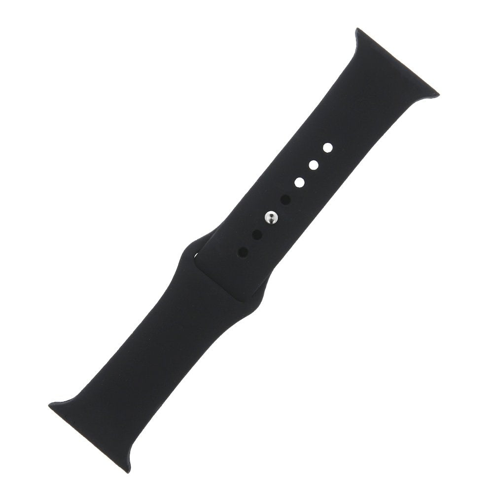 Silikona siksna S/M izmēra Apple Watch 38/40/41 mm, melna