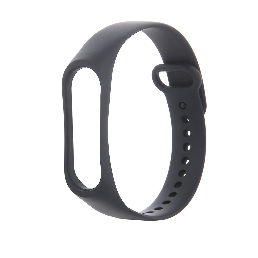 Silikona siksna Xiaomi Mi Band 8 / 9 / 10 / 11, melna