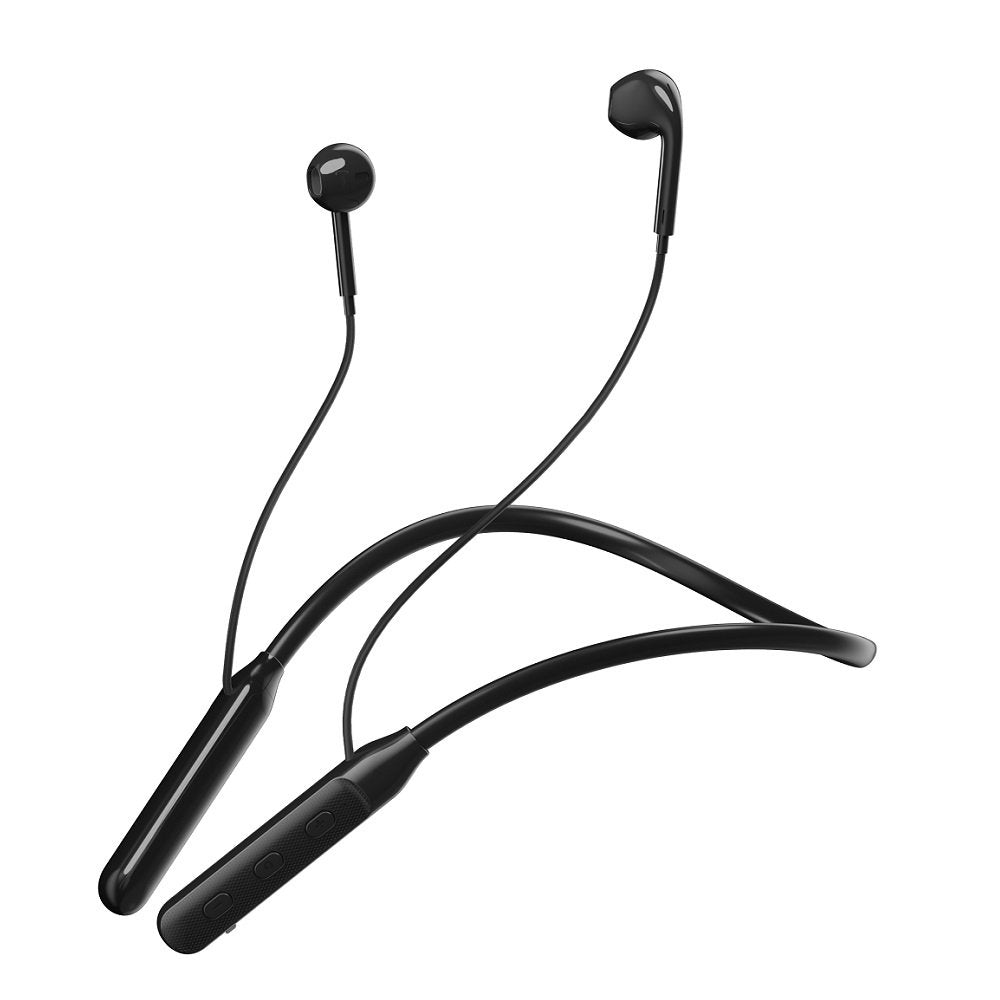 Devia Bluetooth austiņas Kintone kakla, melnas